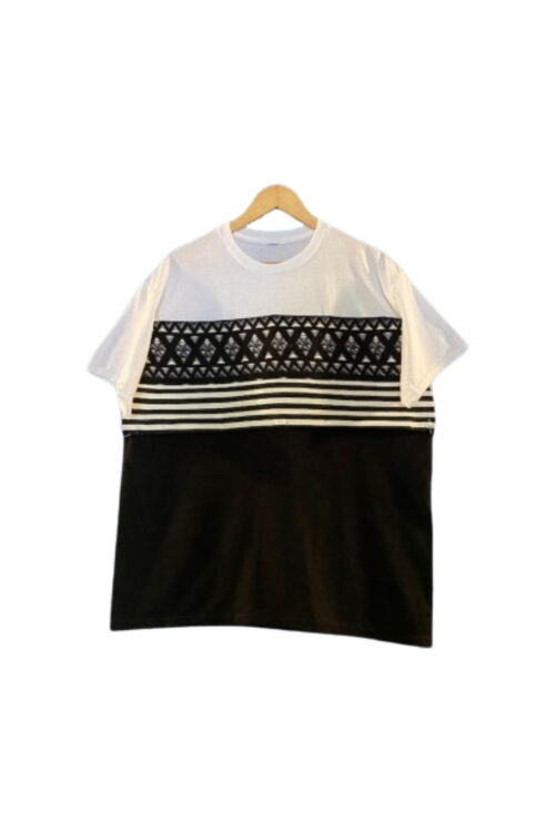 Royal Heritage T-shirts (Black & White Stripes)